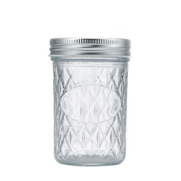 Jam glass jar